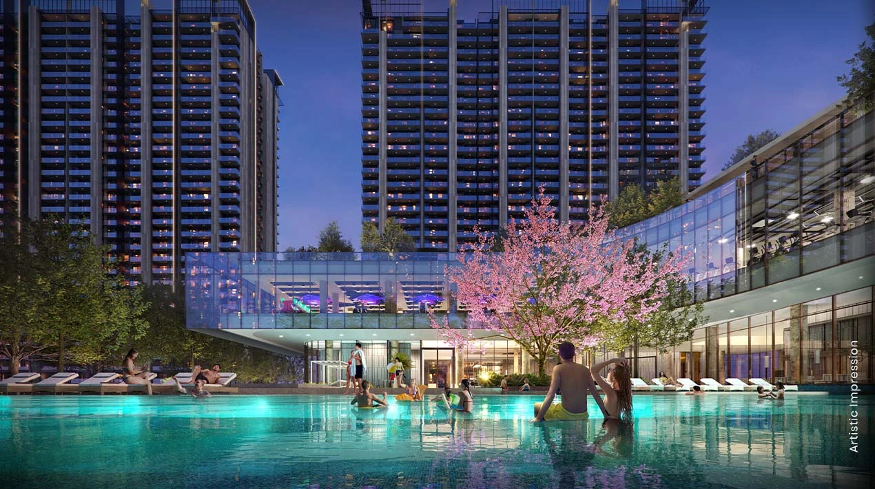 M3M Golf Hills project visual